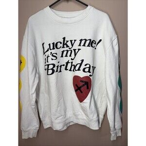 CPFM Lucky Me It's My Birthday Kanye Merch Saint West x Disick Sweatshirt XL